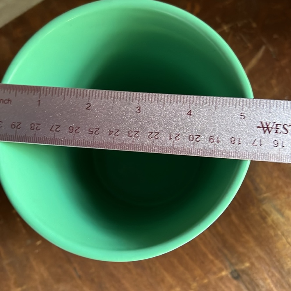 VTG | Heavy Stoneware Canister/Vase - Picture 7 of 8